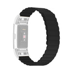 Cinturino magnetico in silicone, For Fitbit Charge 2, For Fitbit Charge 3 / 4, For Fitbit Charge 5, For Huawei Band B6