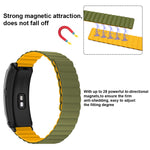 Cinturino magnetico in silicone, For Fitbit Charge 2, For Fitbit Charge 3 / 4, For Fitbit Charge 5, For Huawei Band B6