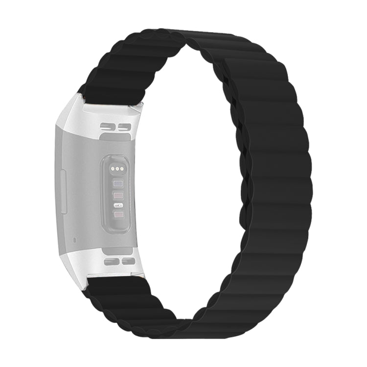 Cinturino magnetico in silicone, For Fitbit Charge 2, For Fitbit Charge 3 / 4, For Fitbit Charge 5, For Huawei Band B6