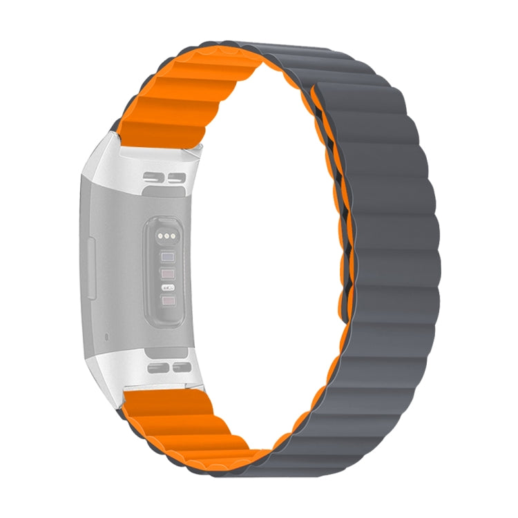 Cinturino magnetico in silicone, For Fitbit Charge 2, For Fitbit Charge 3 / 4, For Fitbit Charge 5, For Huawei Band B6