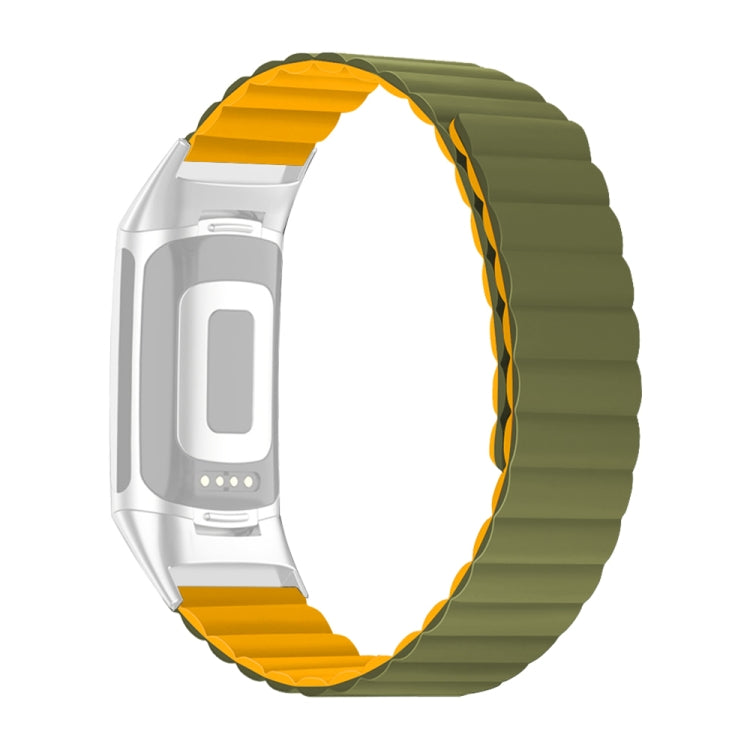 Cinturino magnetico in silicone, For Fitbit Charge 2, For Fitbit Charge 3 / 4, For Fitbit Charge 5, For Huawei Band B6