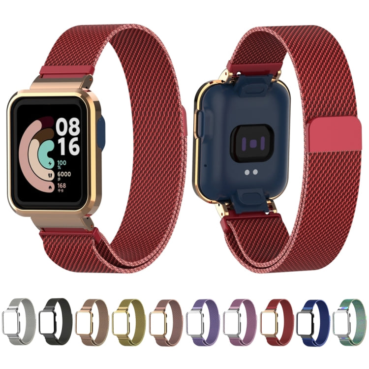 Cinturino in metallo magnetico milanese, For Xiaomi Mi Watch Lite / Redmi Watch, For Xiaomi Redmi Watch 2