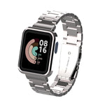 Cinturino in metallo a tre sfere, For Xiaomi Mi Watch Lite / Redmi Watch, For Xiaomi Redmi Watch 2