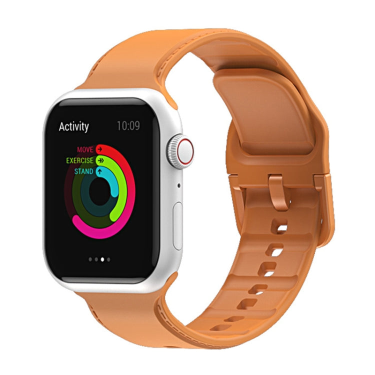 Cinturino in silicone per la serie Apple Watch, 7 41mm / 6&SE&5&4 40mm / 3&2&1 38mm, 7 45mm / 6&SE&5&4 44mm / 3&2&1 42mm