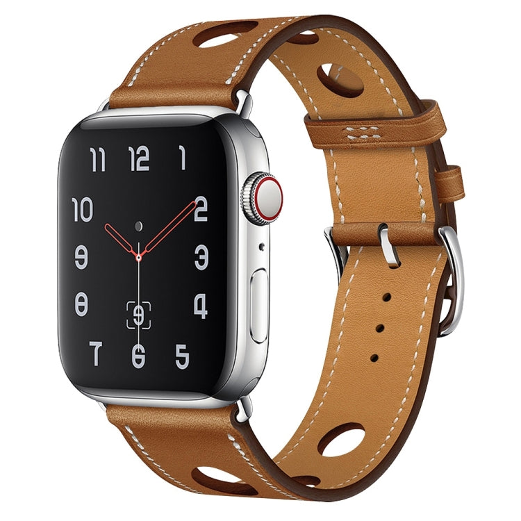 Cinturino con fibbia in argento PU per la serie Apple Watch, 7 41mm / 6&SE&5&4 40mm / 3&2&1 38mm, 7 45mm / 6&SE&5&4 44mm / 3&2&1 42mm