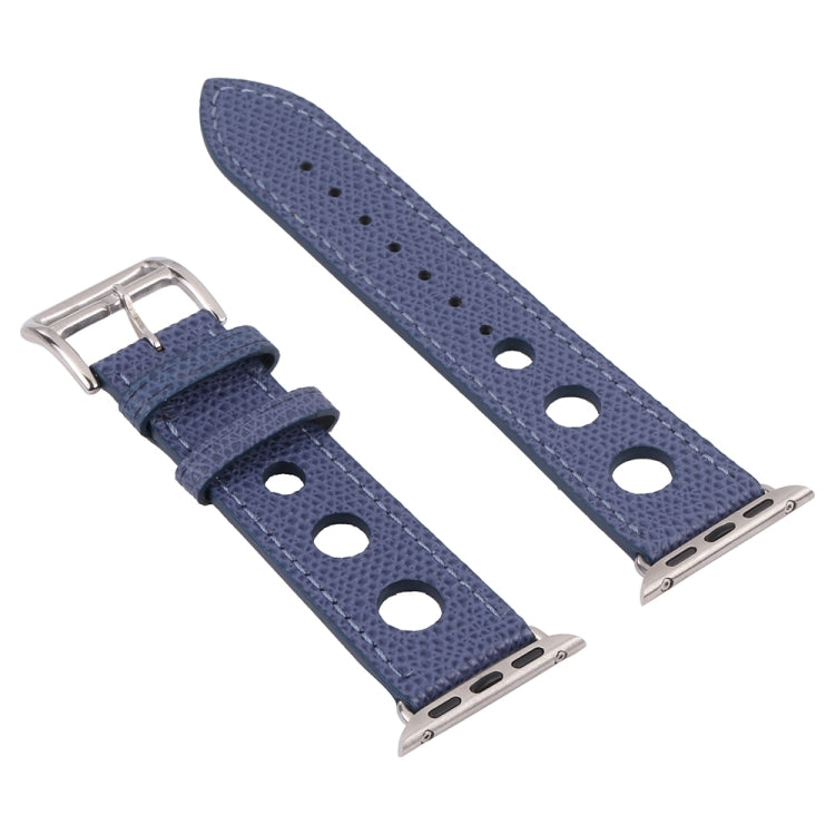 Cinturino con fibbia in argento PU per la serie Apple Watch, 7 41mm / 6&SE&5&4 40mm / 3&2&1 38mm, 7 45mm / 6&SE&5&4 44mm / 3&2&1 42mm