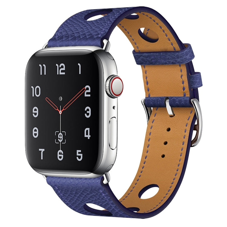 Cinturino con fibbia in argento PU per la serie Apple Watch, 7 41mm / 6&SE&5&4 40mm / 3&2&1 38mm, 7 45mm / 6&SE&5&4 44mm / 3&2&1 42mm