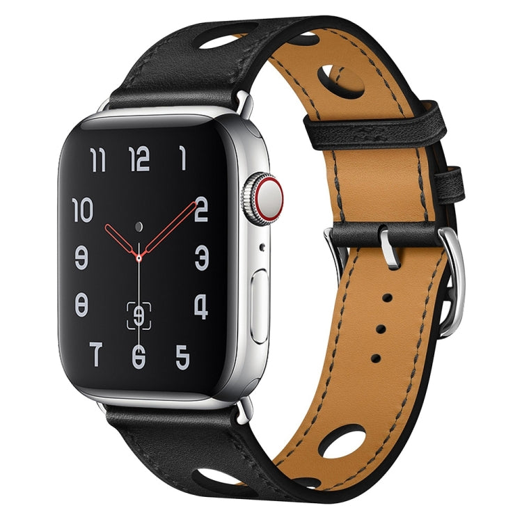Cinturino con fibbia in argento PU per la serie Apple Watch, 7 41mm / 6&SE&5&4 40mm / 3&2&1 38mm, 7 45mm / 6&SE&5&4 44mm / 3&2&1 42mm
