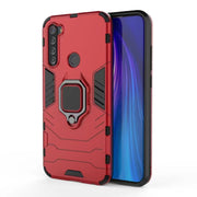 Per Xiaomi Note 8T PC + Custodia protettiva antiurto in TPU con supporto per anello magnetico, For Xiaomi Redmi Note 8T