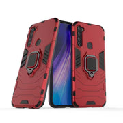 Per Xiaomi Note 8T PC + Custodia protettiva antiurto in TPU con supporto per anello magnetico, For Xiaomi Redmi Note 8T