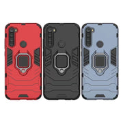 Per Xiaomi Note 8T PC + Custodia protettiva antiurto in TPU con supporto per anello magnetico, For Xiaomi Redmi Note 8T