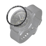 Anello con castone in acciaio inossidabile con polvere glitterata, For Samsung Galaxy Watch 42mm