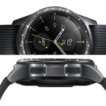 Anello con castone in acciaio inossidabile con polvere glitterata, For Samsung Galaxy Watch 42mm