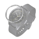 Anello con castone in acciaio inossidabile con polvere glitterata, For Samsung Galaxy Watch 42mm