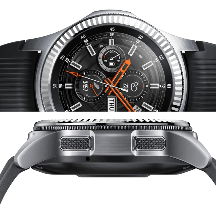 Anello in acciaio con castone per Galaxy Watch 46mm