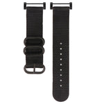 Cinturino in nylon con fibbia in acciaio a tre anelli, For Suunto CORE, For Suunto 7