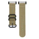 Cinturino in nylon con fibbia in acciaio a tre anelli, For Suunto CORE, For Suunto 7