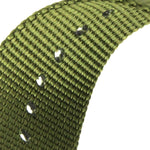 Cinturino in nylon con fibbia in acciaio a tre anelli, For Suunto CORE, For Suunto 7