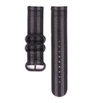 Cinturino in nylon con fibbia in acciaio a tre anelli, For Suunto CORE, For Suunto 7