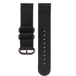 Cinturino in nylon con fibbia in acciaio a tre anelli, For Suunto CORE, For Suunto 7
