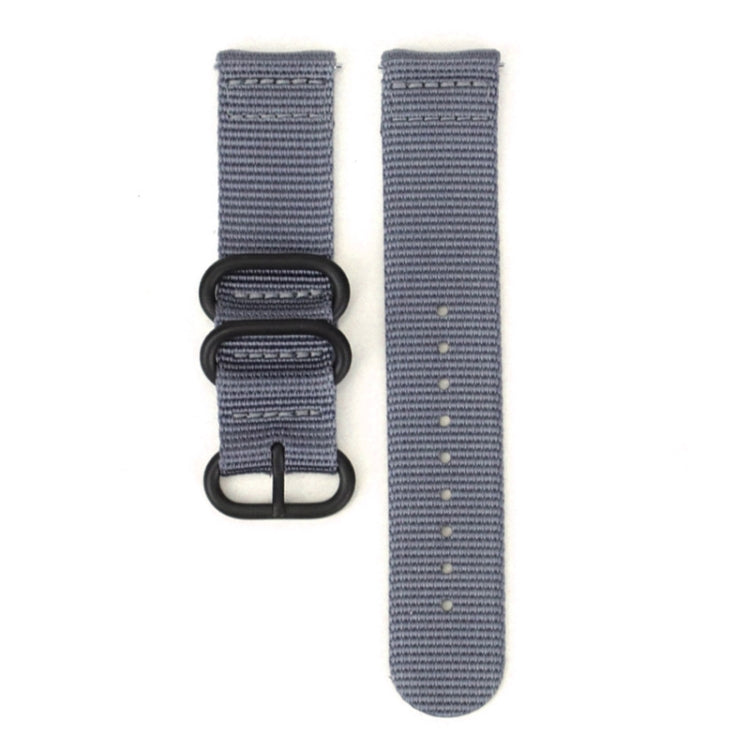 Cinturino in nylon con fibbia in acciaio a tre anelli, For Suunto CORE, For Suunto 7