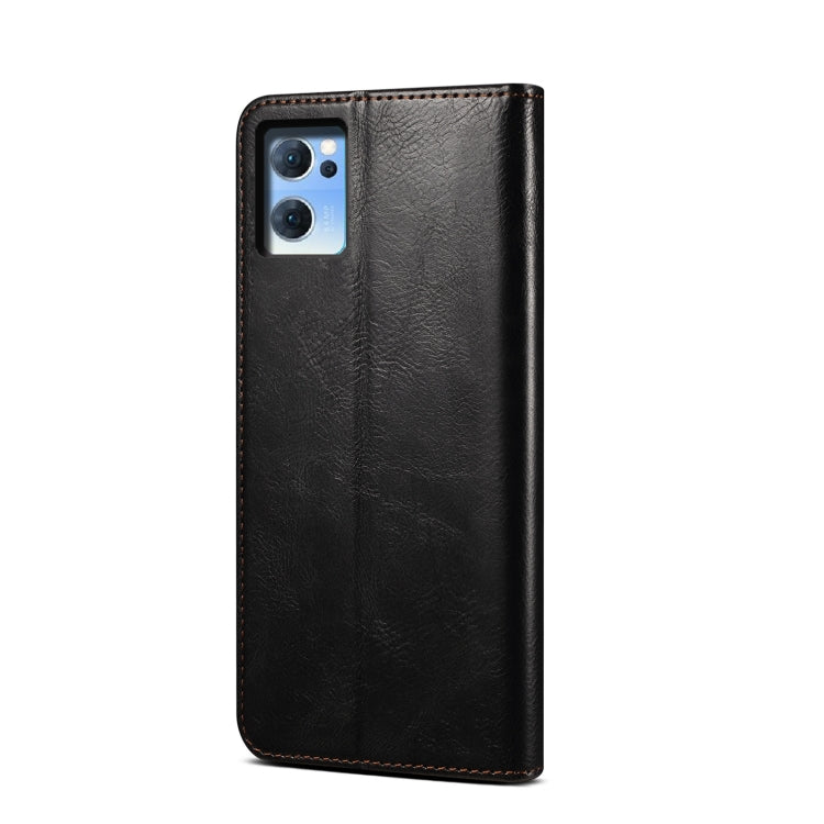Custodia per telefono in pelle con texture Crazy Horse cerata semplice, For OPPO Reno7 5G, For OPPO Reno7 Pro 5G, For OPPO Reno7 SE 5G, For vivo S10e / V23e, For Huawei nova 8i / Honor 50 Lite, For Samsung Galaxy A73 5G
