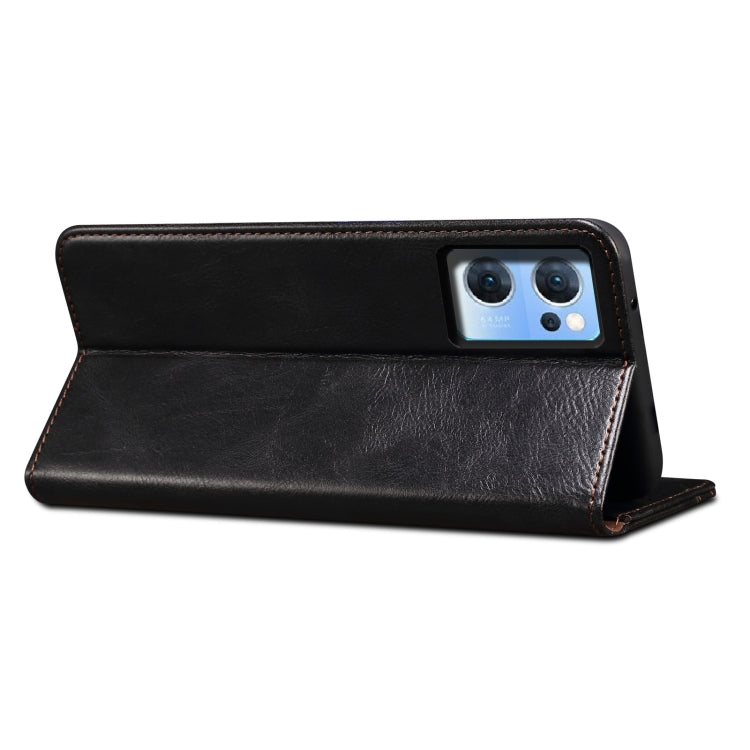 Custodia per telefono in pelle con texture Crazy Horse cerata semplice, For OPPO Reno7 5G, For OPPO Reno7 Pro 5G, For OPPO Reno7 SE 5G, For vivo S10e / V23e, For Huawei nova 8i / Honor 50 Lite, For Samsung Galaxy A73 5G