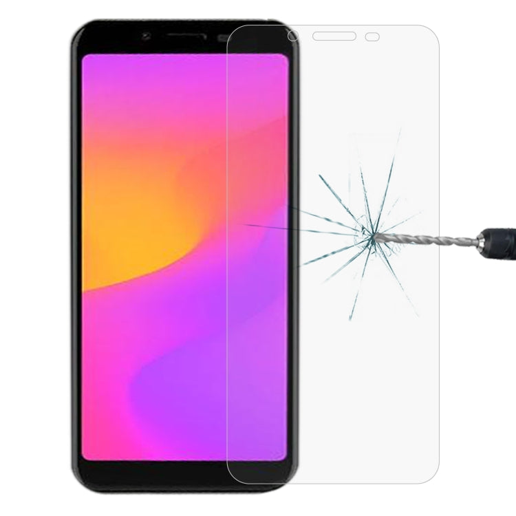 Pellicola in vetro temperato 9H 2.5D da 0,26 mm, For BLU View 3 (1 PC), For Cricket Debut Flip (1 PC), For HOMTOM S16 (1 PC), For BLU C5L Max (1 PC), For Cricket Vision 2 (1 PC), For Doogee X93 (1 PC), For ZTE Blade 10 Smart (1 PC), For BLU G91s (1 PC)...