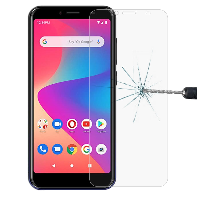 Pellicola in vetro temperato 9H 2.5D da 0,26 mm, For BLU View 3 (1 PC), For Cricket Debut Flip (1 PC), For HOMTOM S16 (1 PC), For BLU C5L Max (1 PC), For Cricket Vision 2 (1 PC), For Doogee X93 (1 PC), For ZTE Blade 10 Smart (1 PC), For BLU G91s (1 PC)...