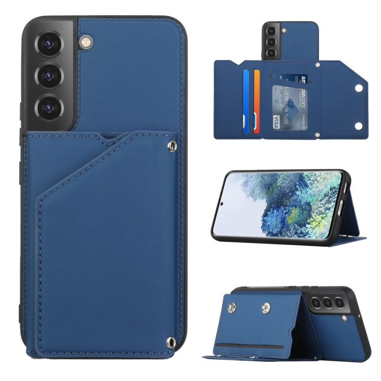 Custodia per telefono Skin Feel PU + TPU + PC con slot per schede, For vivo S10e / V23e, For Xiaomi Redmi Note 11 Pro, For Samsung Galaxy S22 5G, For Samsung Galaxy S22+ 5G, For Samsung Galaxy S22 Ultra 5G