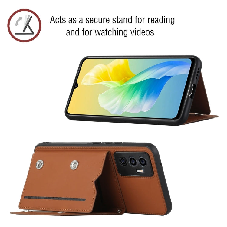 Custodia per telefono Skin Feel PU + TPU + PC con slot per schede, For vivo S10e / V23e, For Xiaomi Redmi Note 11 Pro, For Samsung Galaxy S22 5G, For Samsung Galaxy S22+ 5G, For Samsung Galaxy S22 Ultra 5G