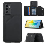 Custodia per telefono Skin Feel PU + TPU + PC con slot per schede, For vivo S10e / V23e, For Xiaomi Redmi Note 11 Pro, For Samsung Galaxy S22 5G, For Samsung Galaxy S22+ 5G, For Samsung Galaxy S22 Ultra 5G
