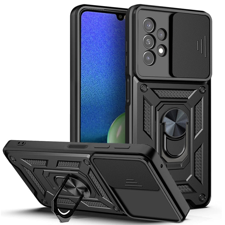 Cover per fotocamera scorrevole Custodia per telefono in TPU + PC, For OPPO Realme 8i, For OPPO Realme C21Y, For vivo Y21s, For Samsung Galaxy A03 5G 164mm, For Samsung Galaxy A13 4G
