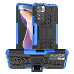 Gomma Texture TPU + Custodia per telefono PC con supporto, For OPPO Realme 8i, For Xiaomi Redmi Note 11 Pro (China), For Motorola Moto E40, For Samsung Galaxy A03 Global, For Samsung Galaxy A53 5G