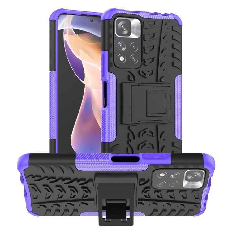 Gomma Texture TPU + Custodia per telefono PC con supporto, For OPPO Realme 8i, For Xiaomi Redmi Note 11 Pro (China), For Motorola Moto E40, For Samsung Galaxy A03 Global, For Samsung Galaxy A53 5G