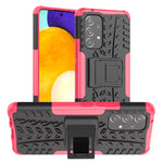 Gomma Texture TPU + Custodia per telefono PC con supporto, For OPPO Realme 8i, For Xiaomi Redmi Note 11 Pro (China), For Motorola Moto E40, For Samsung Galaxy A03 Global, For Samsung Galaxy A53 5G