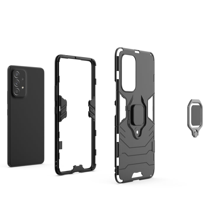 Custodia TPU e PC con anello magnetico per Samsung Galaxy A53 5G