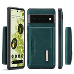 DG.MING M2 Series 3-Fold Multi Card Bag + Cover posteriore magnetica, For Google Pixel 5a 5G, For Google Pixel 6 Pro, For OnePlus 9RT 5G