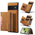 DG.MING M2 Series 3-Fold Multi Card Bag + Cover posteriore magnetica, For Google Pixel 5a 5G, For Google Pixel 6 Pro, For OnePlus 9RT 5G