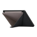 Custodia per tablet in pelle multi-pieghevole con trama in tessuto, For KOBO Libra2 2021, For KOBO Sage 2021
