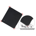 Custodia per tablet in pelle multi-pieghevole con trama in tessuto, For KOBO Libra2 2021, For KOBO Sage 2021