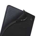 Custodia per tablet in pelle multi-pieghevole con trama in tessuto, For KOBO Libra2 2021, For KOBO Sage 2021