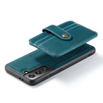 Custodia per telefono JEEHOOD RFID con blocco antifurto magnetico in PU + TPU, For Samsung Galaxy S22 5G, For Samsung Galaxy S22+ 5G