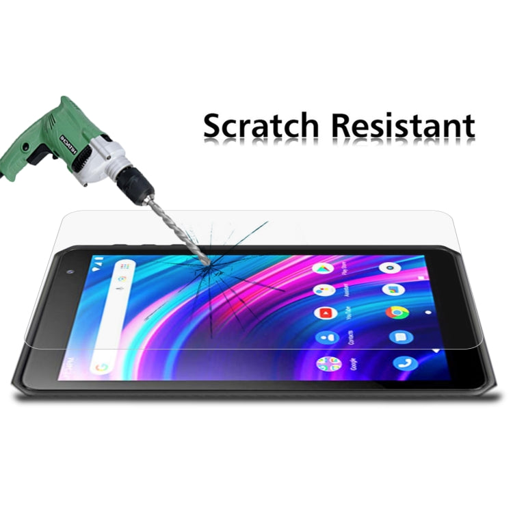 Pellicola per tablet in vetro temperato antideflagrante 9H 2.5D, For BLU M8L (1 PC), For BLU M8L Plus (1 PC)