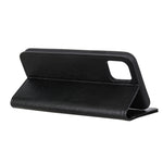 Custodia portafoglio in pelle effetto Crazy Horse per Samsung