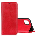 Custodia portafoglio in pelle effetto Crazy Horse per Samsung