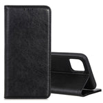 Custodia portafoglio in pelle effetto Crazy Horse per Samsung