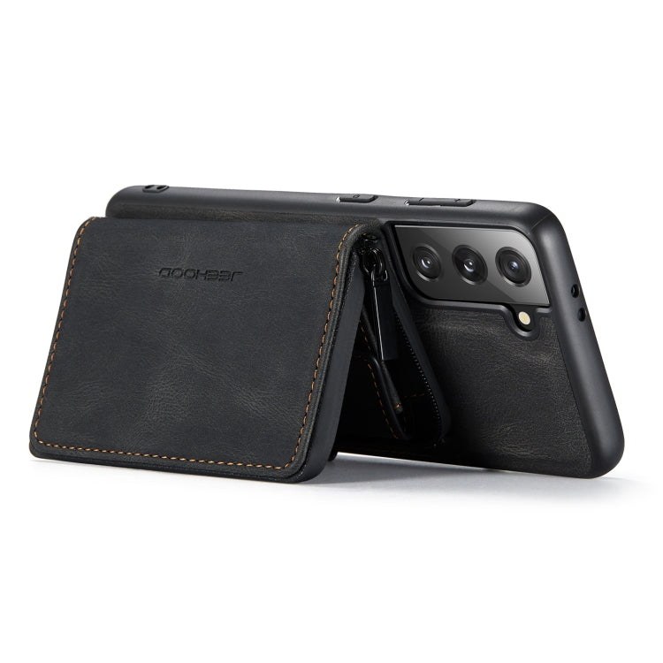 JEEHOOD Custodia in pelle per telefono a conchiglia orizzontale con cerniera magnetica, For Samsung Galaxy S22 5G, For OnePlus Nord N200 5G, For Samsung Galaxy S22+ 5G