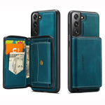 JEEHOOD Custodia in pelle per telefono a conchiglia orizzontale con cerniera magnetica, For Samsung Galaxy S22 5G, For OnePlus Nord N200 5G, For Samsung Galaxy S22+ 5G