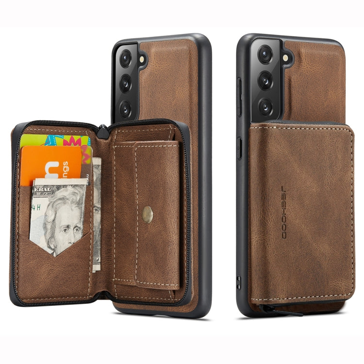JEEHOOD Custodia in pelle per telefono a conchiglia orizzontale con cerniera magnetica, For Samsung Galaxy S22 5G, For OnePlus Nord N200 5G, For Samsung Galaxy S22+ 5G